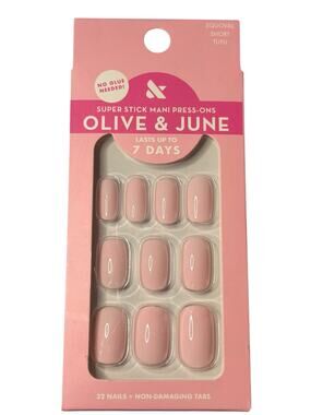 Olive & June Press-on Nails- Gelato-Round-Short-New!
